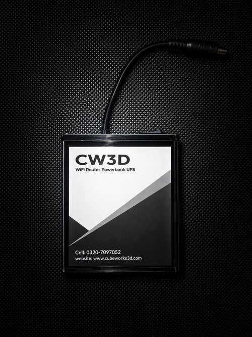 Mini UPS For Wifi Router + Charging Adaptor